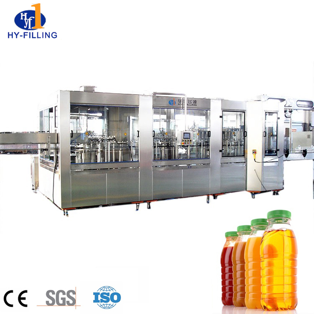 Factory 3 in 1 pineapple juice beverage manufacturing bottling equipment / mini orange juice making filling machine / line 