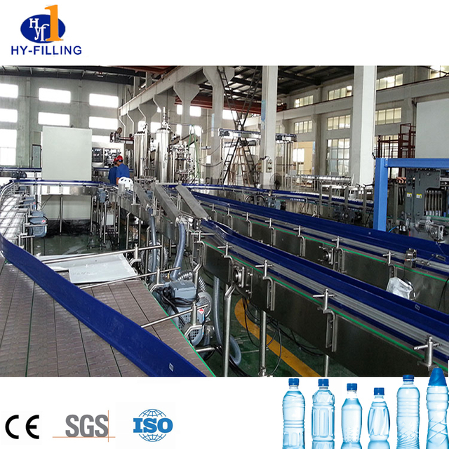 PET bottle water blowing-filling-capping 3 in 1 filling machine