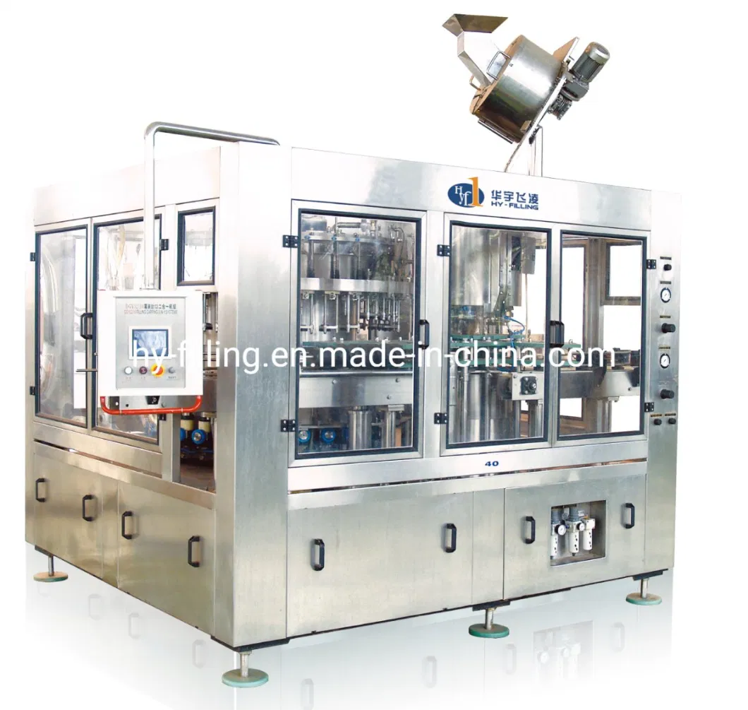 Bottle Fully Automatic Filling Capping Combiblock Juice Production Line Liquid Packaging Machine