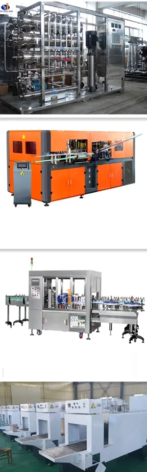 Fully Automatic Plastic Mineral Water Bottle Manufacturing Plant Filling Machine in China