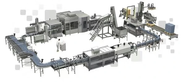 Good Quality Combi Blowing Filling Capping Machine