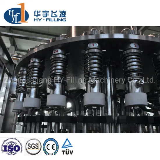 Fully Automatic Bottling Beverage Mineral Mineral Water Bottling Plant Soft Drink / Beer / Vodka Filling Packing Drinking Water Glass Bottle Filling Machine