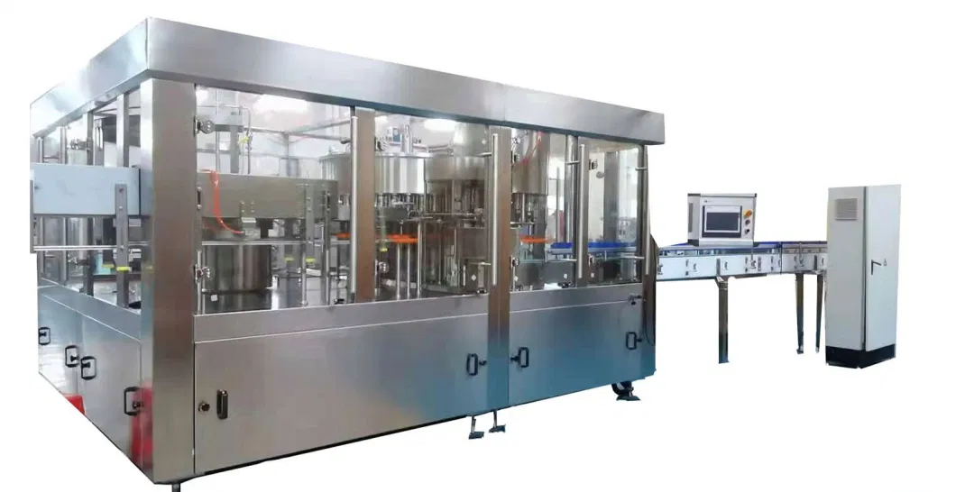 Automatic Round Pet Plastic Bottle 1000-20000bph Water Bottling Plant Water Filling Machine