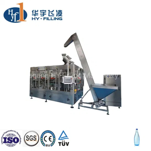 200ml to 2000ml Liquid Bottling Pet Bottle Apple Beverage Juice Hot Filling Bottling Machine Automatic 3 in 1 Glass Bottle Water Glass Bottle Filling Machine