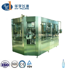 Ropp Cap, Crown Normal Automatic Filling Water Juice CSD/Juice Liquid/Glass/Can Bottle Washing Filling Capping/Bottling Packing Machine