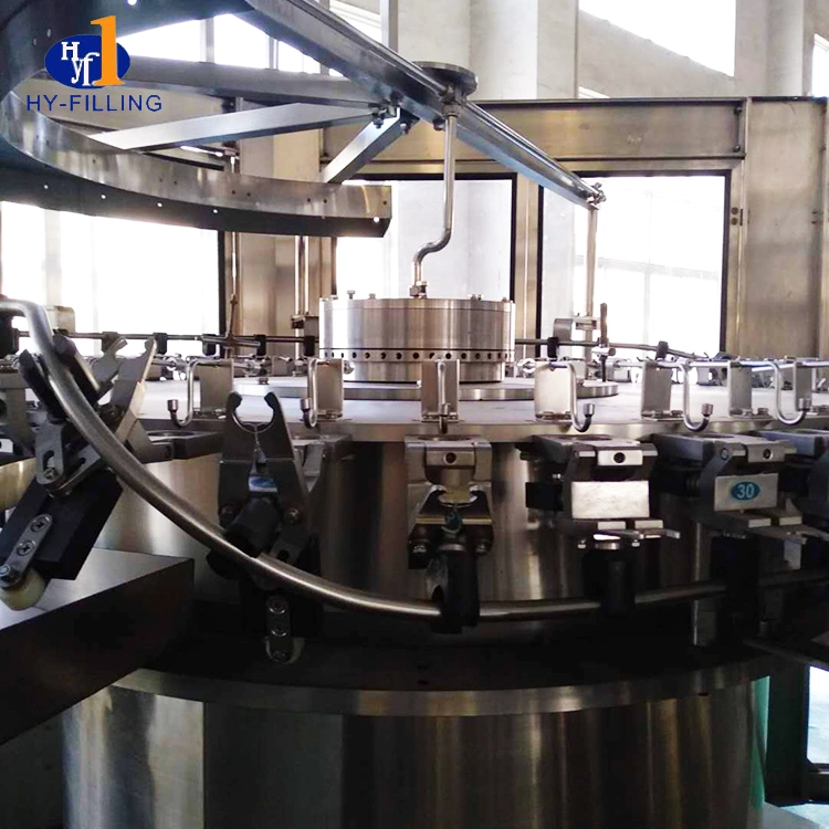 Glass Bottle Soda Water Washing Filling Capping Equipment