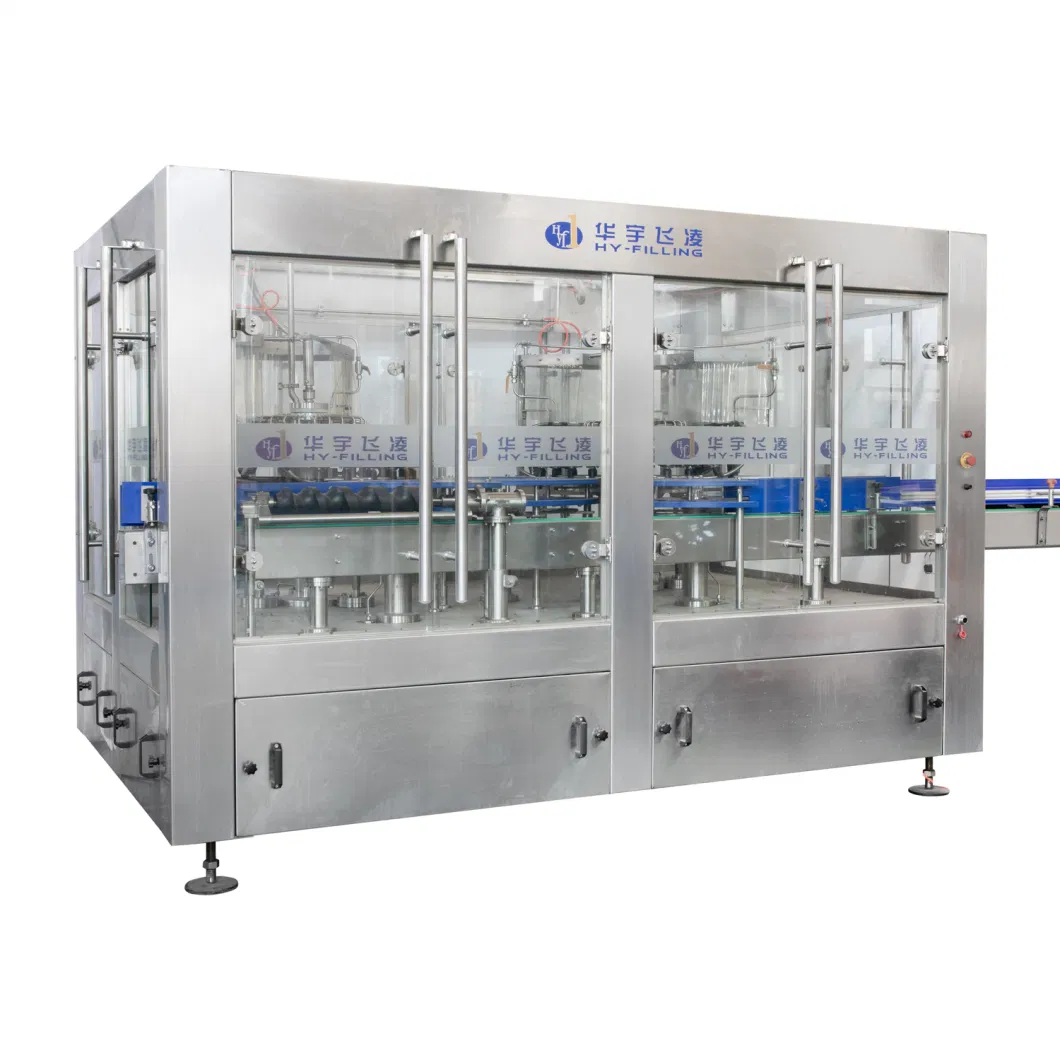 Turnkey Automatic Rotary Plastic Bottle Drinking Water Filling Machine/Mineral Water/Pure Water Filling System/ Pet Bottle Rinsing-Filling-Capping Combi Machine