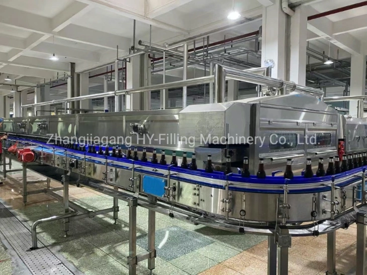 Beer/Beverage Filling Plastic/Glass/Aluminum Can Bottle Beverage Juice Soft CSD Water Liquid Rinsing Filling Capping Labeling Packing Machine