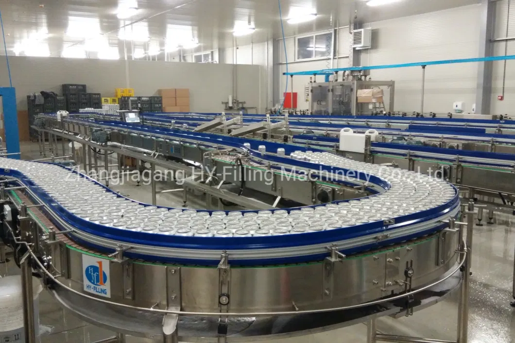 Hot Sale Aluminum Can Customized 2000-24000cph 350ml Automatic Draft Beer Machine CSD Packing Machinery