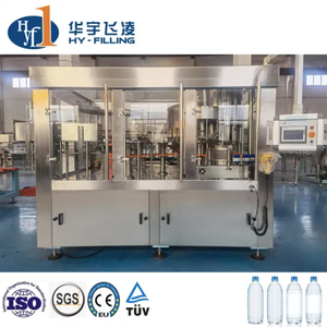 Mineral Water Carbonated Soft Juice Drink Bottling Filling Machine Bottle Washing Filling Capping Labeling Packing Machine