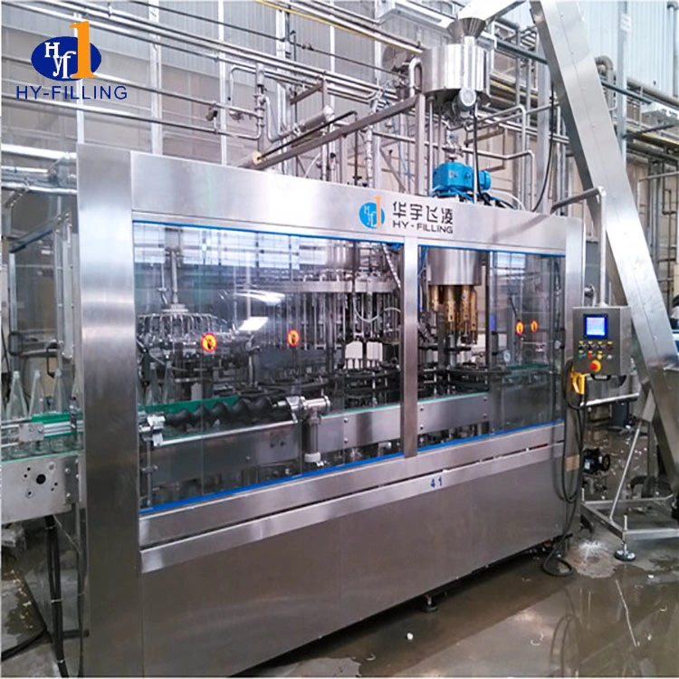 High Speed Auto Juice Pulp Mixer Making Bottled Filling Pet Juice Filling Machine