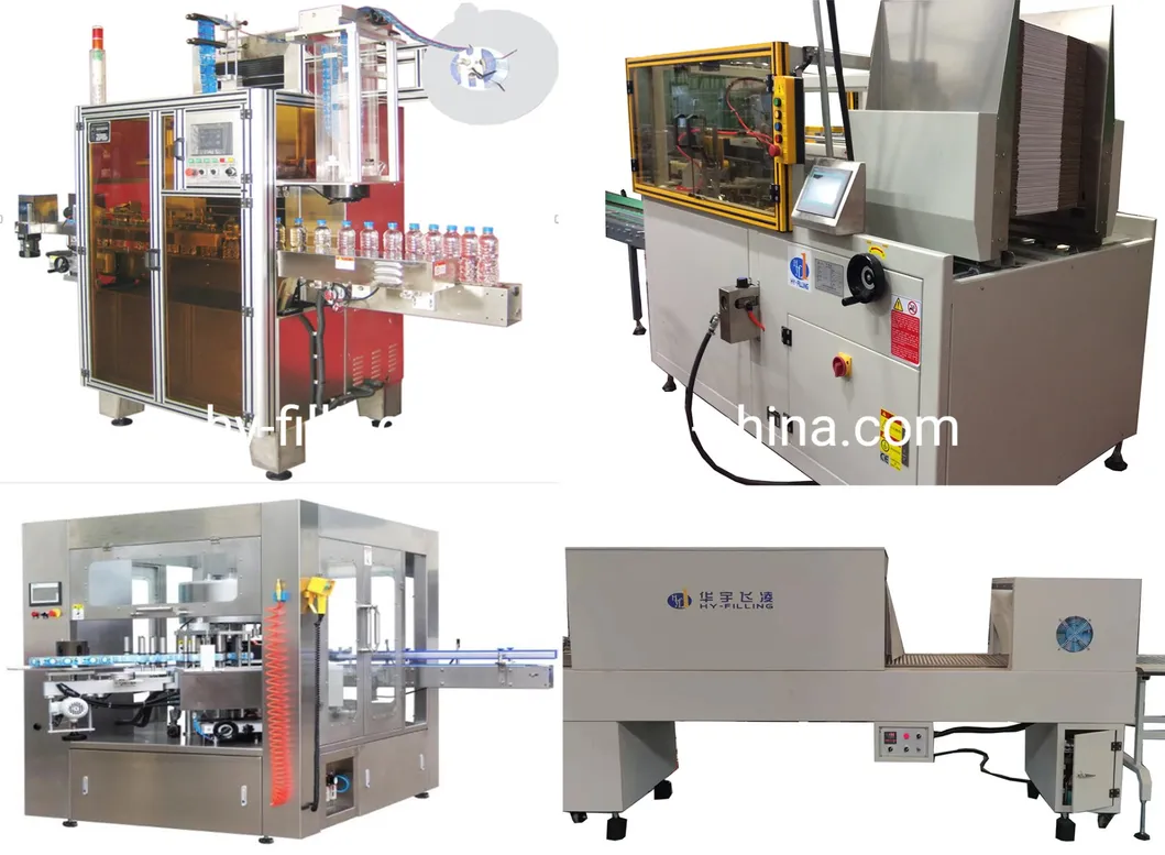Automatic Liquid Pure Mineral Water Fruit Juice Carbonated Soft Drink Processing Bottling Machine Glass Bottle Washing Filling Capping and Packaging Machine