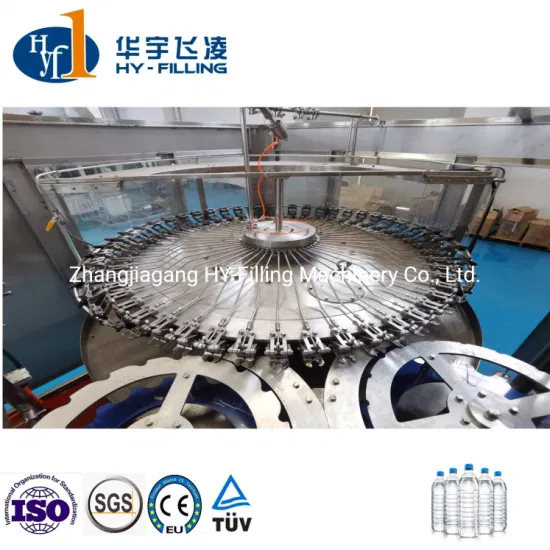 2022 Manufacture Factory Pet Plastic Bottle Beverage Soft Drink Fill Sparking Mineral Pure Water Aqua Juice Liquid Filling Automatic Bottling Machine Price