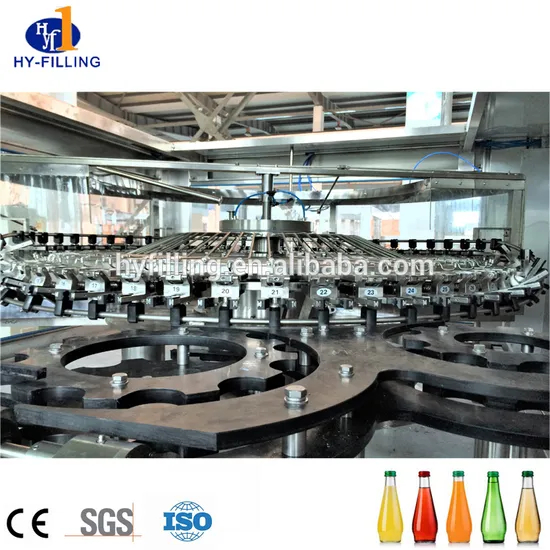 Rotary Type High Qualityjuice Filling Machine Plant in Zhangjiagang