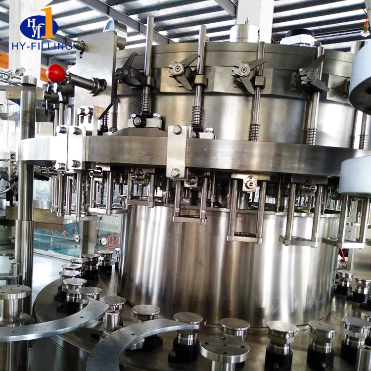 Glass Bottle Soda Water Washing Filling Capping Equipment