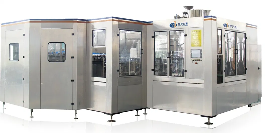 2000bph-12000bph Liquid Drink Drinking Water Production Line Filling Machinery Mineral Water Bottling Plant Soft Drink / Beer / Vodka 200ml-2L Bottling Machine