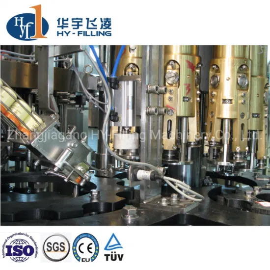 Automatic 330ml 500ml 1500ml Pet Glass Bottle Liquid Beverage Alcohol Wine Filling Packing Mineral Pure Drink Liquid Filling 200ml-2L Bottling Machine