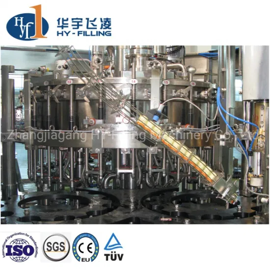 Fully Automatic Water Juice CSD/Juice Liquid/Glass/Can Bottle Washing Filling Capping/Bottling Packing Filling Liquid Bottle Machine Water Bottling Plant