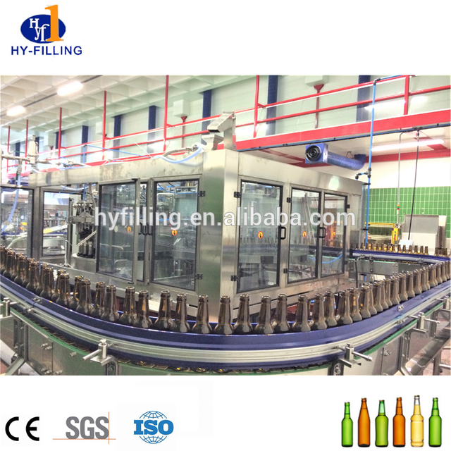 6000bph small automatic wine bottle filling making machine for glass bottles