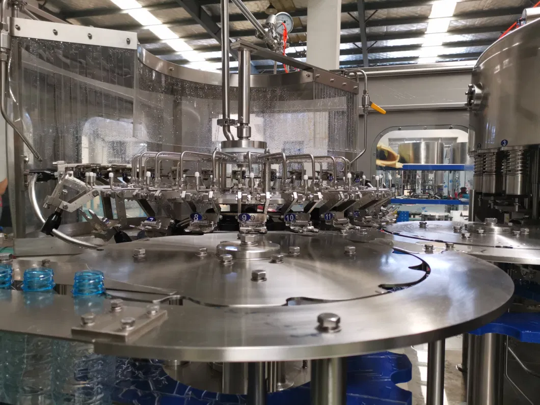 Spring Water Mineral Pure Bottled Water Filling Capping and Labeling Machine