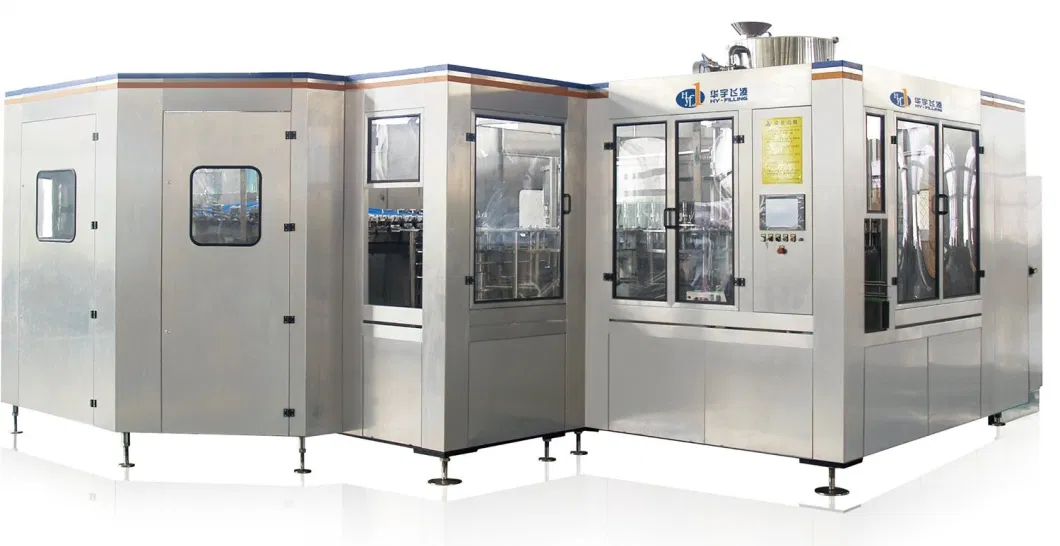 200ml to 750ml High Efficiency Hy-Filling Glass Bottle Natural Spring Water Filling Line