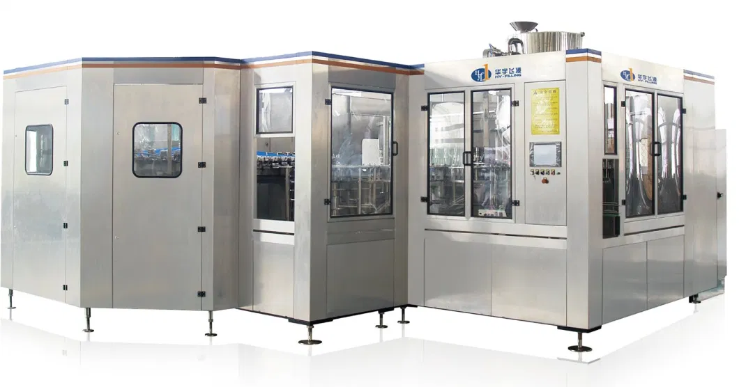 Fully Automatic Complete Glass Bottle Plant Mineral/Pure/Drinking Water Washing Filling Capping Bottling Labeling Packing Plant Machinery